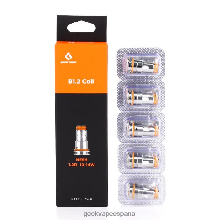GeekVape- P64LZ12 5 unids/pack bobina serie b Geek vape precio b1,2 ohmios
