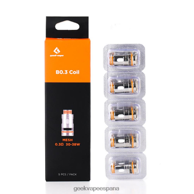 GeekVape- P64LZ8 5 unids/pack bobina serie b Geek vape sale b0,3 ohmios