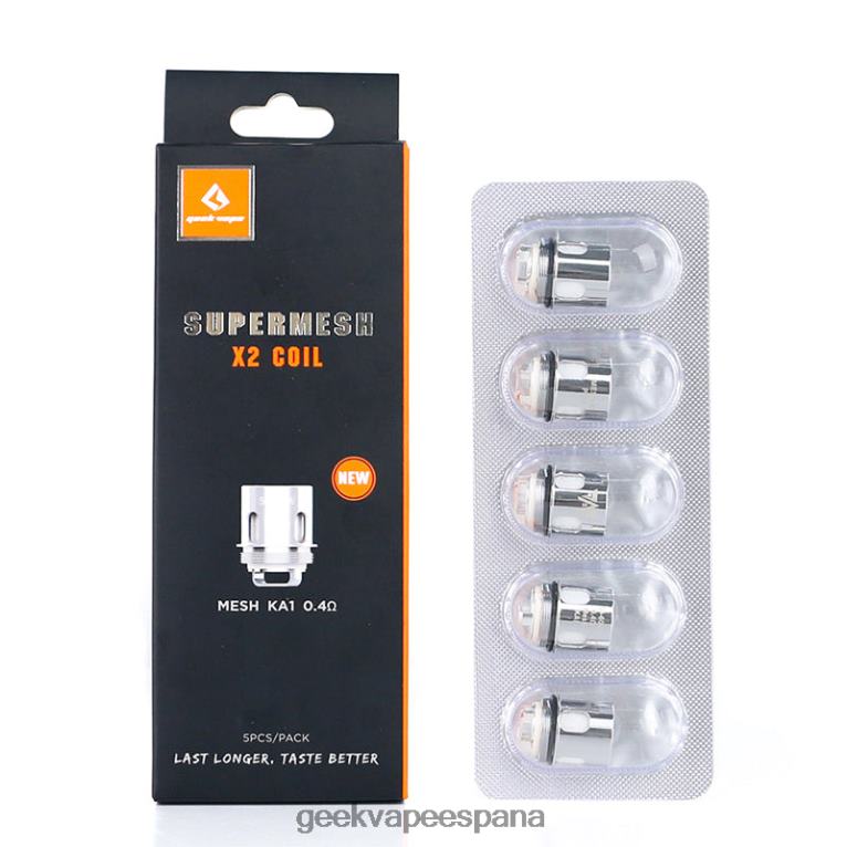 GeekVape- P64LZ17 bobinas super mesh x1/x2 (nueva versión) Geek vape buy online 0,4 ohmios