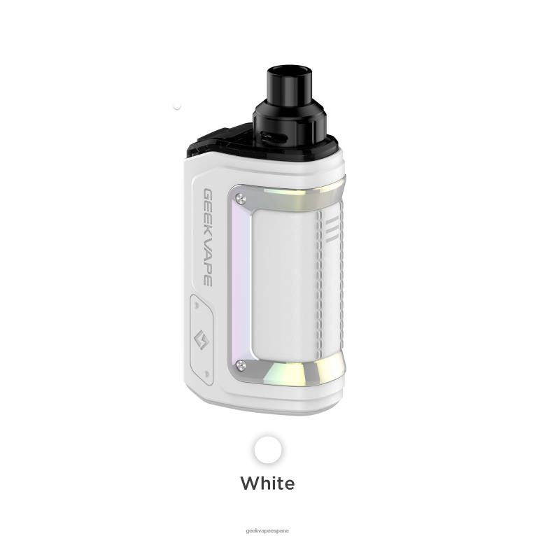 GeekVape- P64LZ100 h45 (aegis hero 2) kit de modificación de cápsulas 1400 mah 4 ml Geek bar vape online blanco