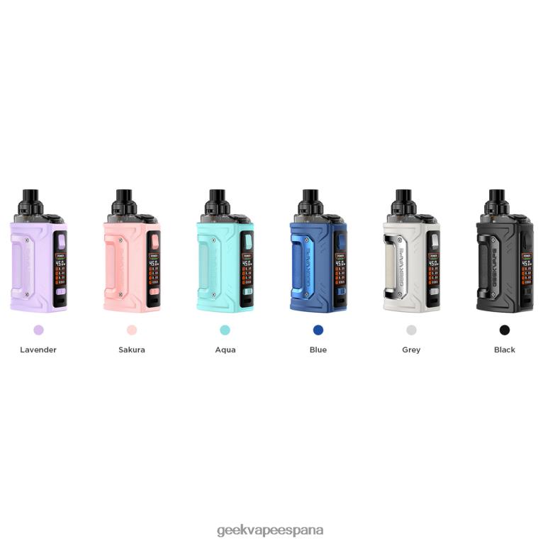 GeekVape- P64LZ109 kit de cápsulas h45 classic (aegis hero 2 classic) 1400mah 4ml Geekvape discount negro