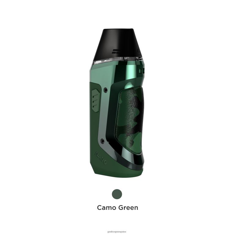 GeekVape- P64LZ126 aegis nano kit 800mah Geek vape online camuflaje verde