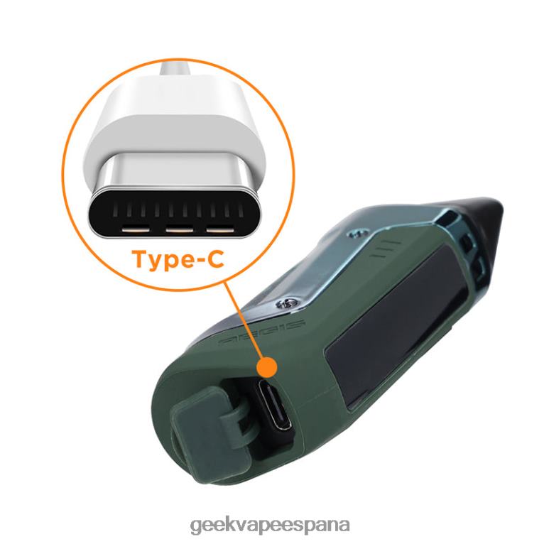 GeekVape- P64LZ126 aegis nano kit 800mah Geek vape online camuflaje verde