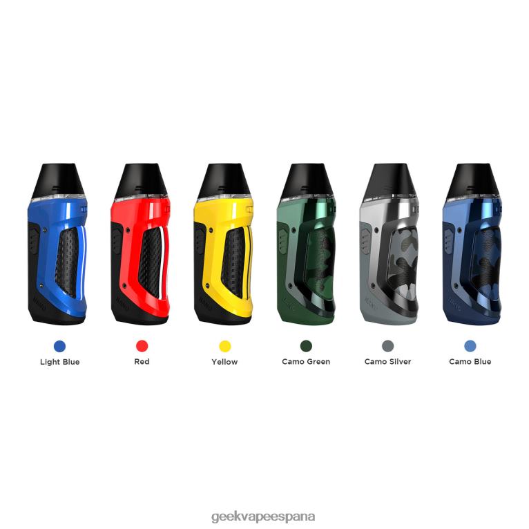 GeekVape- P64LZ126 aegis nano kit 800mah Geek vape online camuflaje verde
