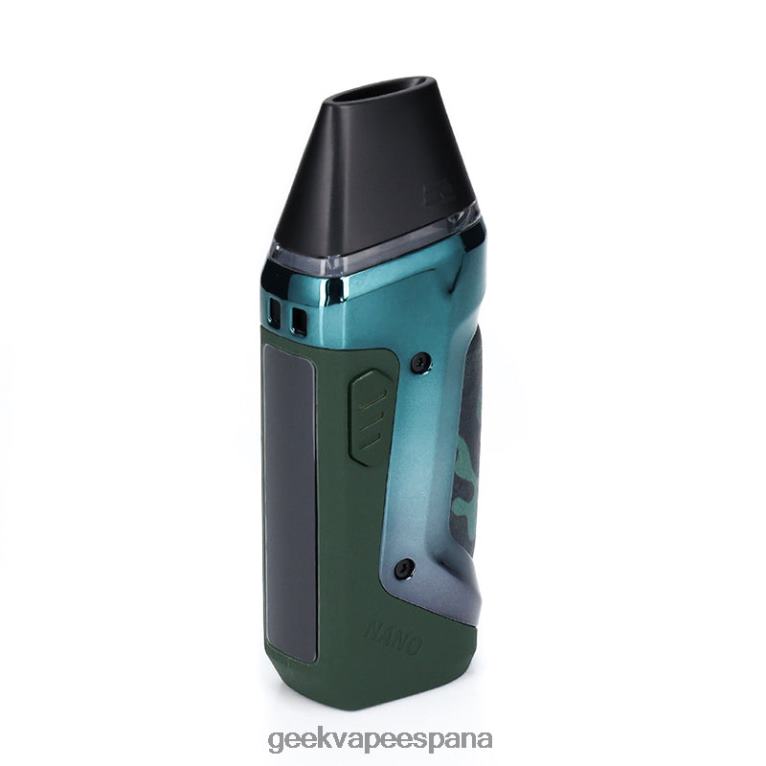 GeekVape- P64LZ126 aegis nano kit 800mah Geek vape online camuflaje verde