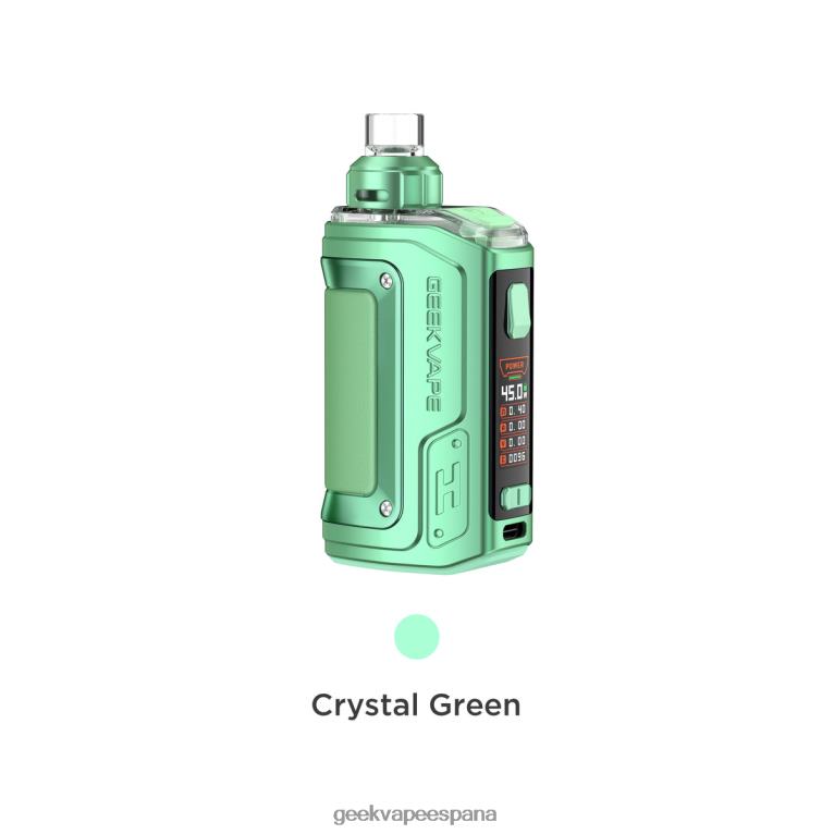 GeekVape- P64LZ139 h45 (aegis hero 2) pod mod kit edición de cristal Geekvape discount cristal violeta