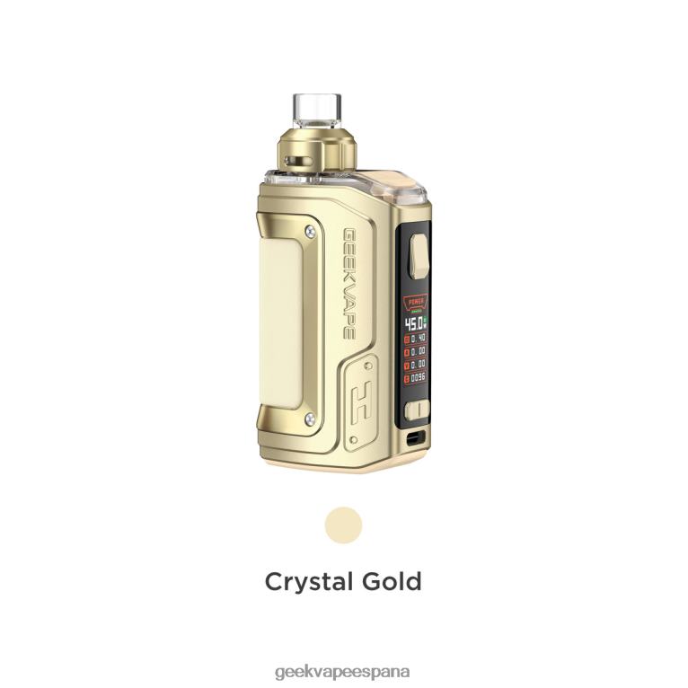 GeekVape- P64LZ139 h45 (aegis hero 2) pod mod kit edición de cristal Geekvape discount cristal violeta