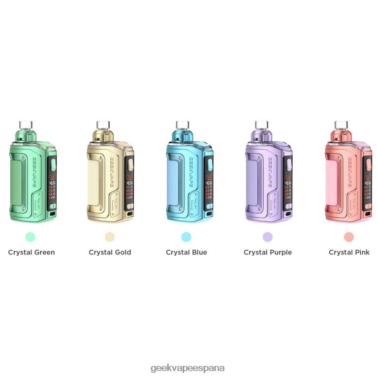 GeekVape- P64LZ141 h45 (aegis hero 2) pod mod kit edición de cristal Geekvape espana oro cristal