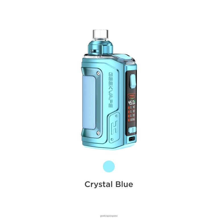 GeekVape- P64LZ142 h45 (aegis hero 2) pod mod kit edición de cristal Geek vape precio azul cristal
