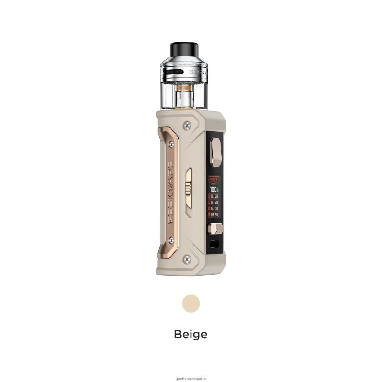 GeekVape- P64LZ144 kit e100i 3000mah Geekvape flavors beige