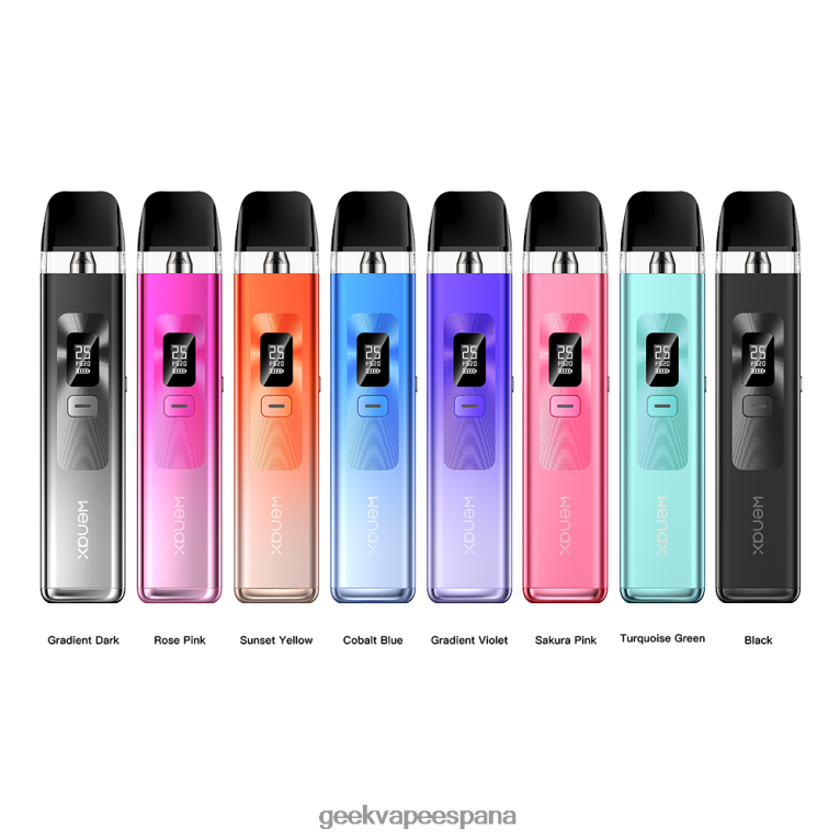 GeekVape- P64LZ160 kit de sistema wenax q pod 1000mah Geek bar vape online rosa sakura