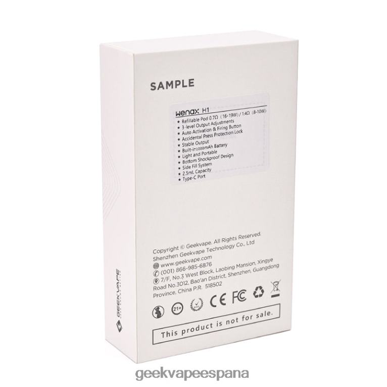 GeekVape- P64LZ121 kit de inicio wenax h1 1000mah Geekvape espana lavanda