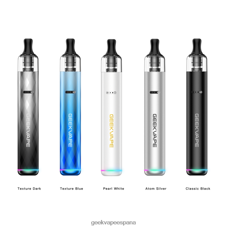 GeekVape- P64LZ64 kit de pluma vapeador wenax s3 (stylus 3) 1100mah Geekvape flavors negro clasico