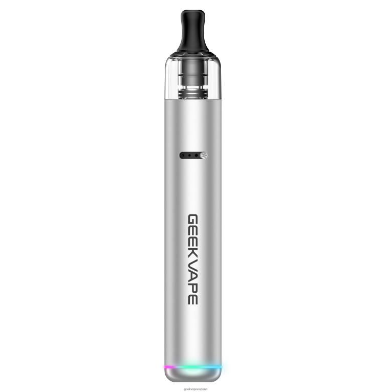 GeekVape- P64LZ66 kit de pluma vapeador wenax s3 (stylus 3) 1100mah Geek vape online átomo de plata