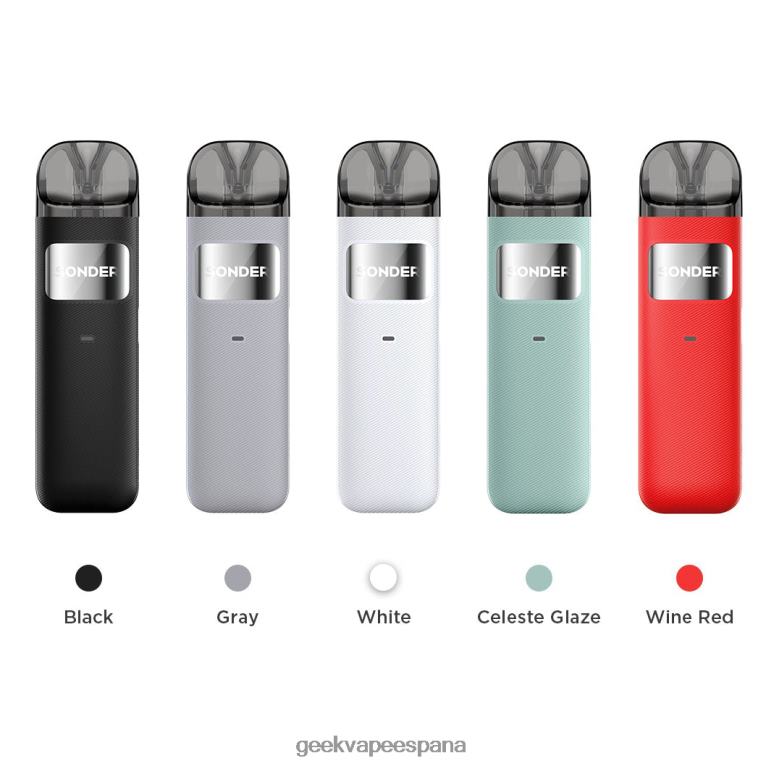 GeekVape- P64LZ131 kit de sistema sonder u pod 1000mah Geekvape espana negro