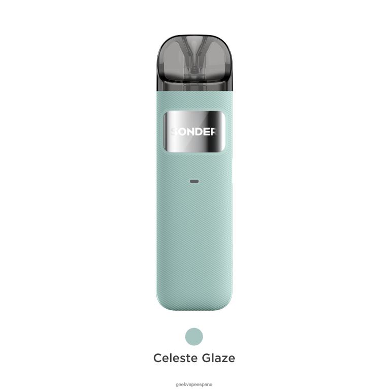 GeekVape- P64LZ134 kit de sistema sonder u pod 1000mah Geekvape flavors glaseado celeste