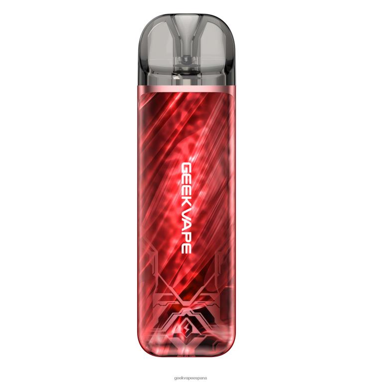 GeekVape- P64LZ55 obelisco u pod kit 950mah Geekvape vape flavor rojo